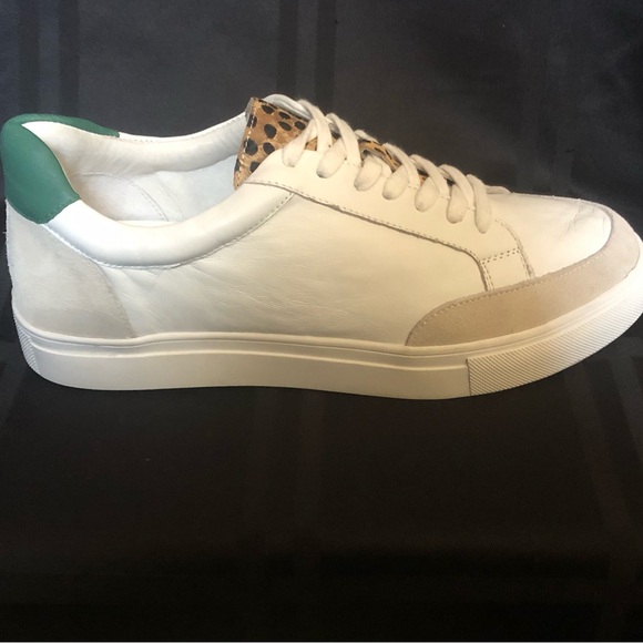 Birdies Shoes - BIRDIES The Cardinal Women's Size 9 White Leather Comfort Sneakers